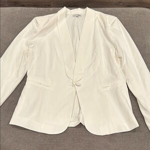 Fashion Nova Ivory Blazer